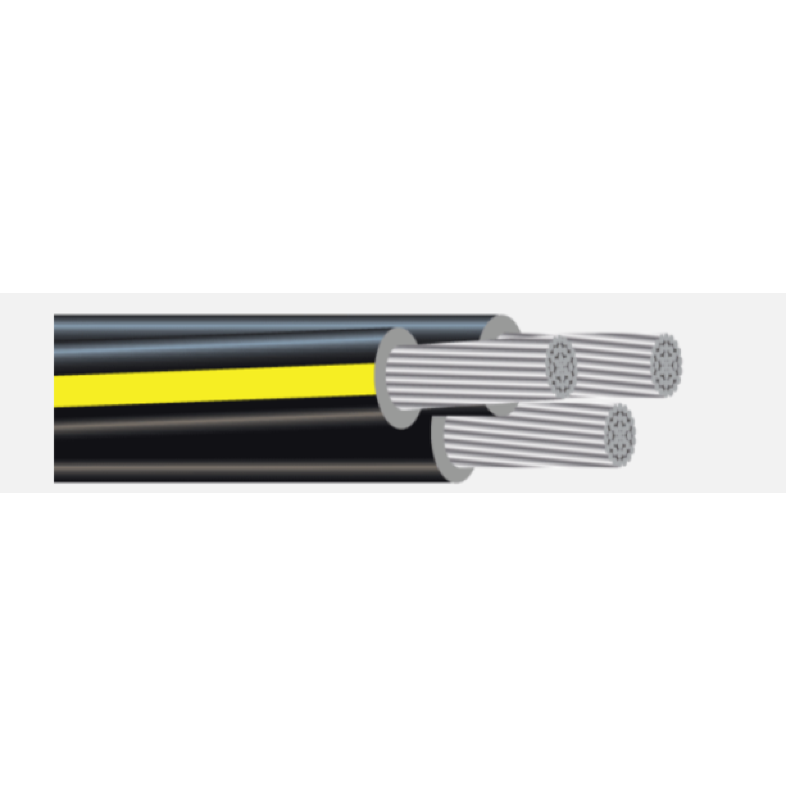 DALLAS LOCATION - SOUTHWIRE 2 AL 600VUD QX DYKE/YS/USE-2 1000 FT  Cross-Linked Polyethylene (XLPE) Insulation