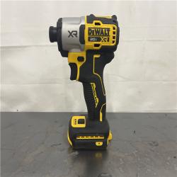 AS-IS- Dewalt 20V MAX XR Brushless Lithium-Ion 1/4 in. Cordless 3-Speed Impact Driver (Tool Only)