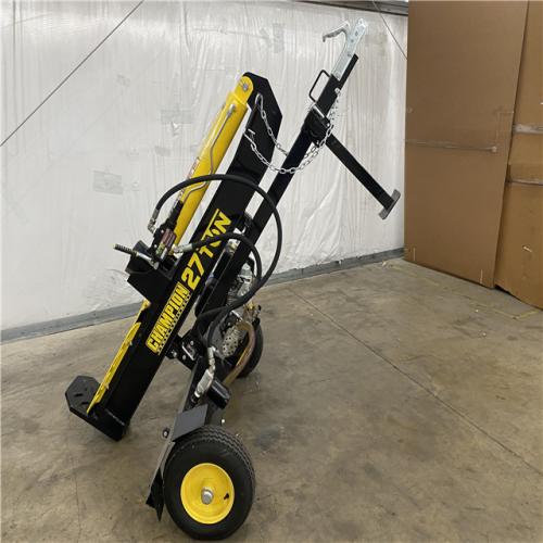 Houston Location - AS-IS CHAMPION 27TON LOG SPLITER