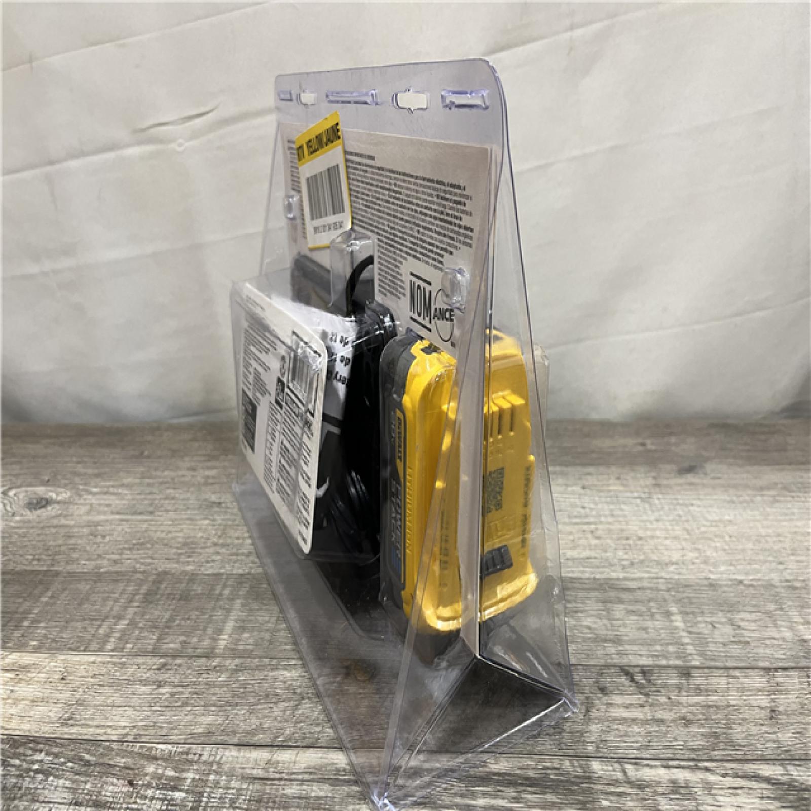 NEW - DEWALT 20V MAX XR POWERSTACK Lithium-Ion Battery Starter Kit with 1.7Ah Battery and Charger