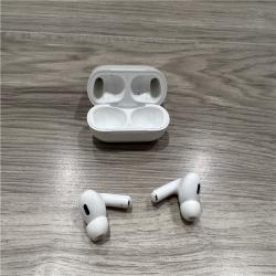 AS-IS Apple AirPods Pro (2nd Generation) with the USB-C MagSafe Charging Case