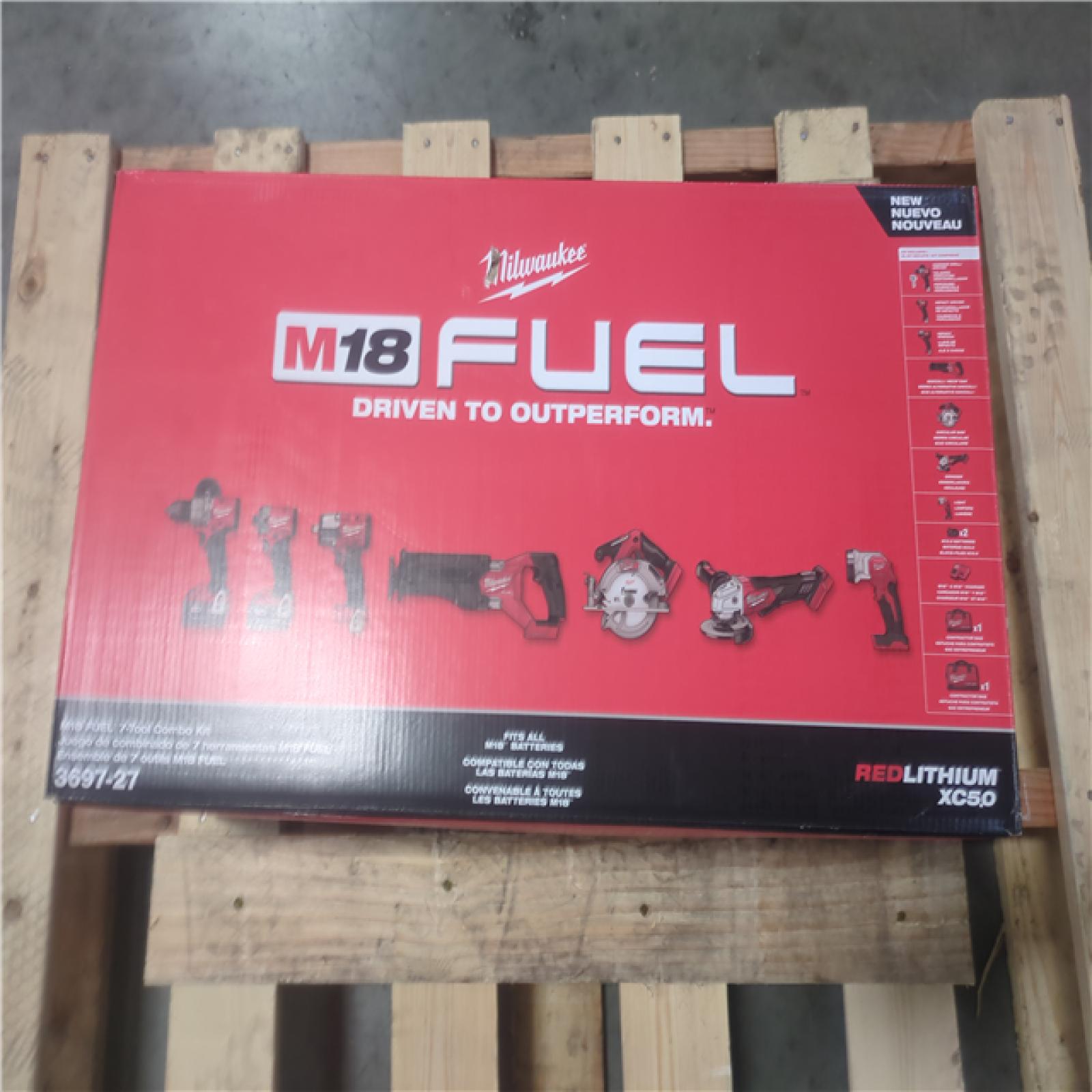 California NEW MIWUAKEE M18 FUEL 7-Tool Combo Kit
