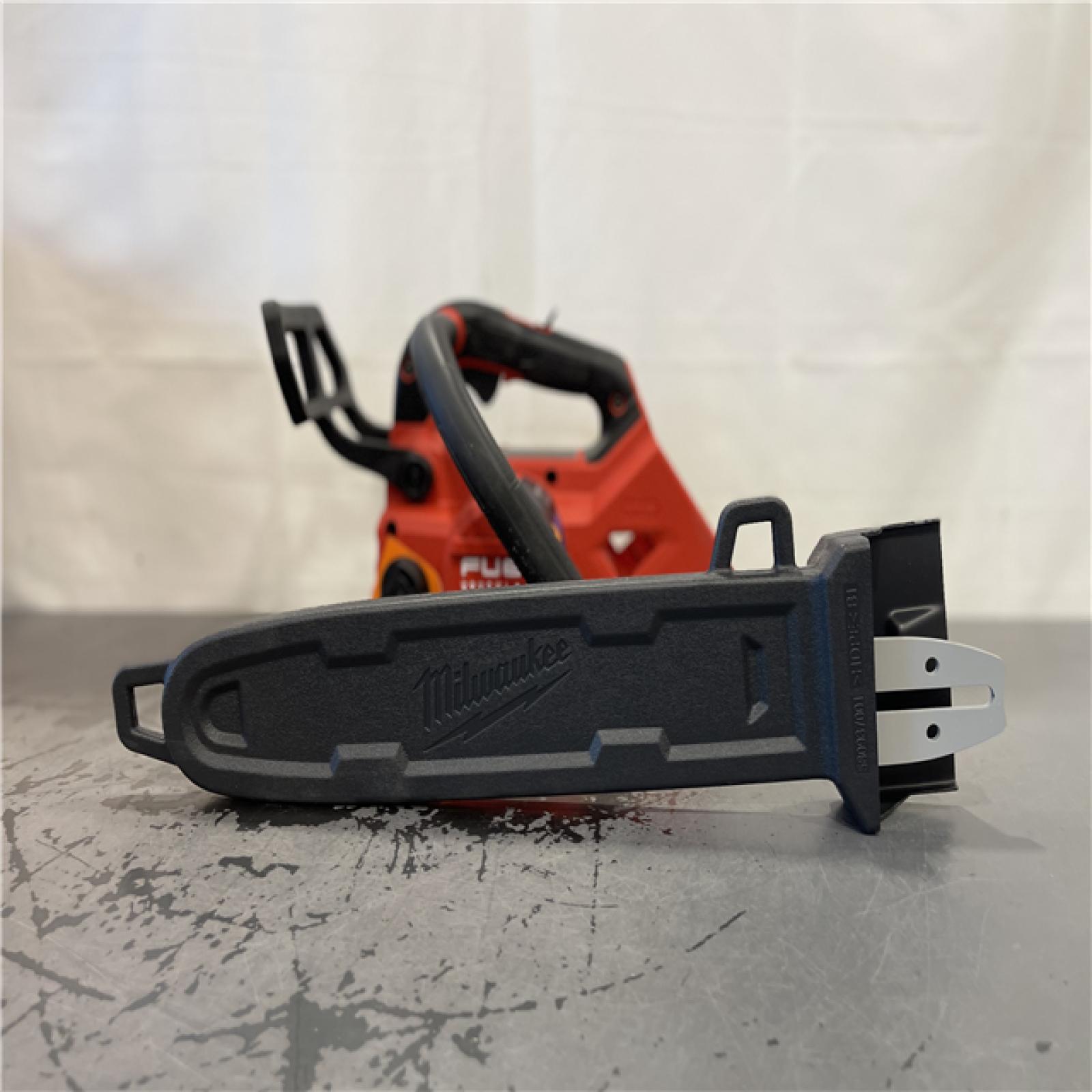 AS-IS-  Milwaukee Tool M18 FUEL 14  Top Handle 18-Volt Lithium-Ion Brushless Electric Cordless Chainsaw (Tool-Only)