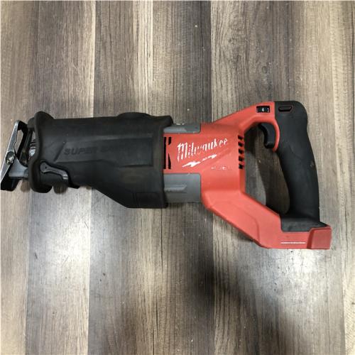 AS-IS Milwaukee FUEL 18V Lithium-Ion Brushless Cordless Super SAWZALL Orbital Reciprocating Saw (Tool-Only)
