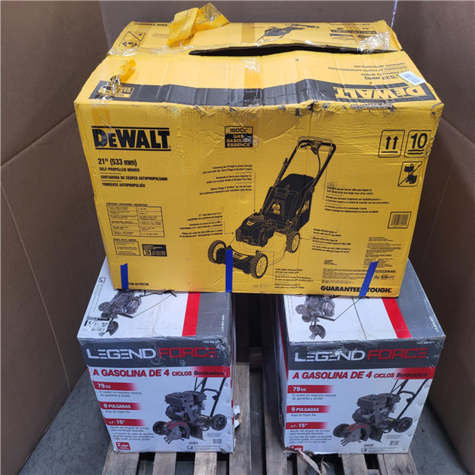 CALIFORNIA AS-IS OUTDOOR POWER EQUIPMENT