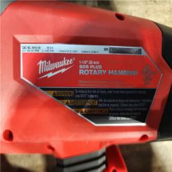 HOUSTON LOCATION - AS-IS Milwaukee M18 FUEL 18V Lithium-Ion Brushless Cordless SDS-Plus 1-1/8 in. Rotary Hammer Drill (Tool-Only)