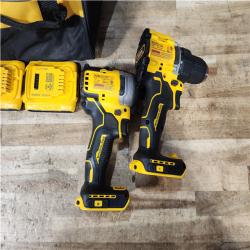 HOUSTON LOCATION - AS - IS DEWALT ATOMIC 20-Volt MAX Lithium-Ion Cordless Combo Kit