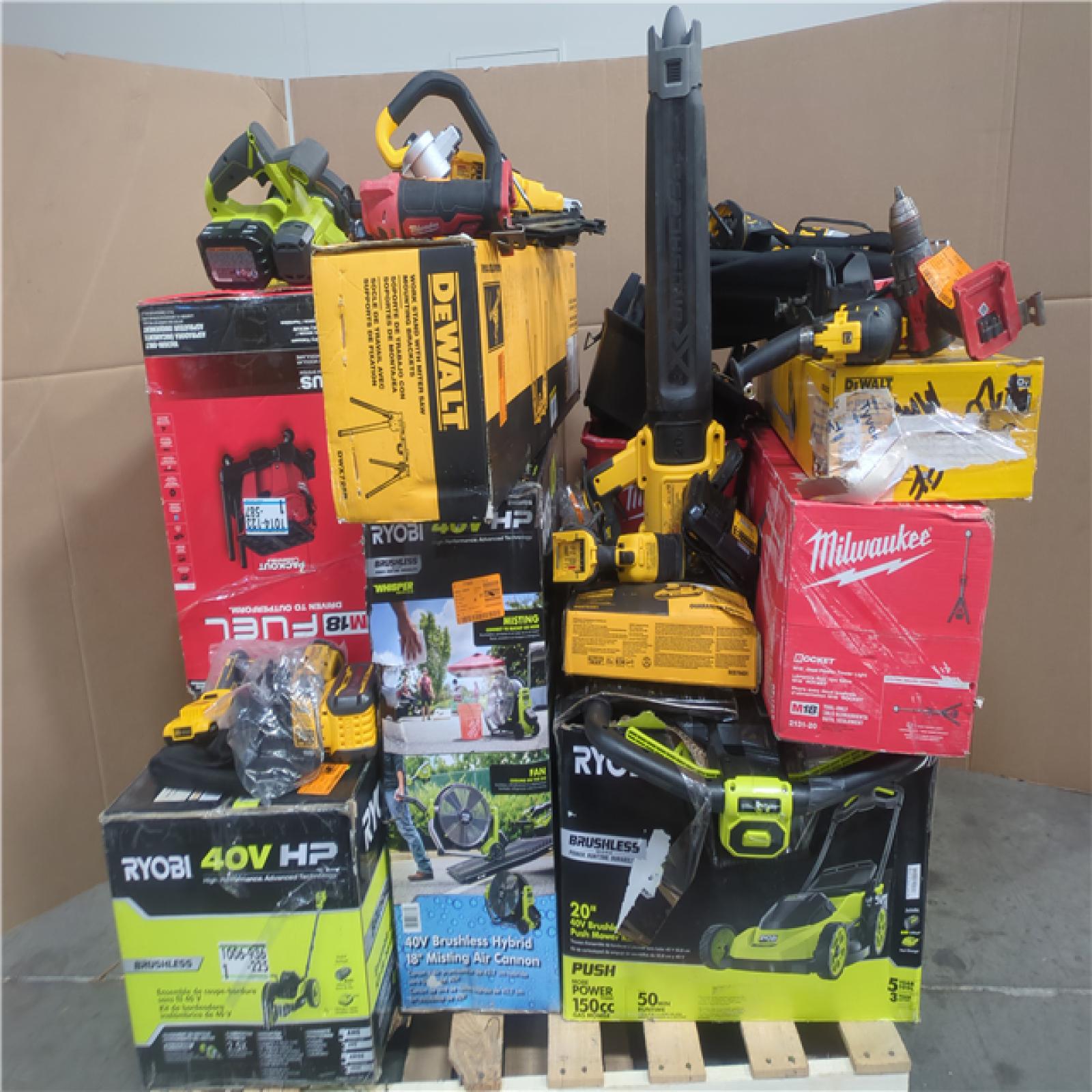 CALIFORNIA AS-IS TOOL PALLET