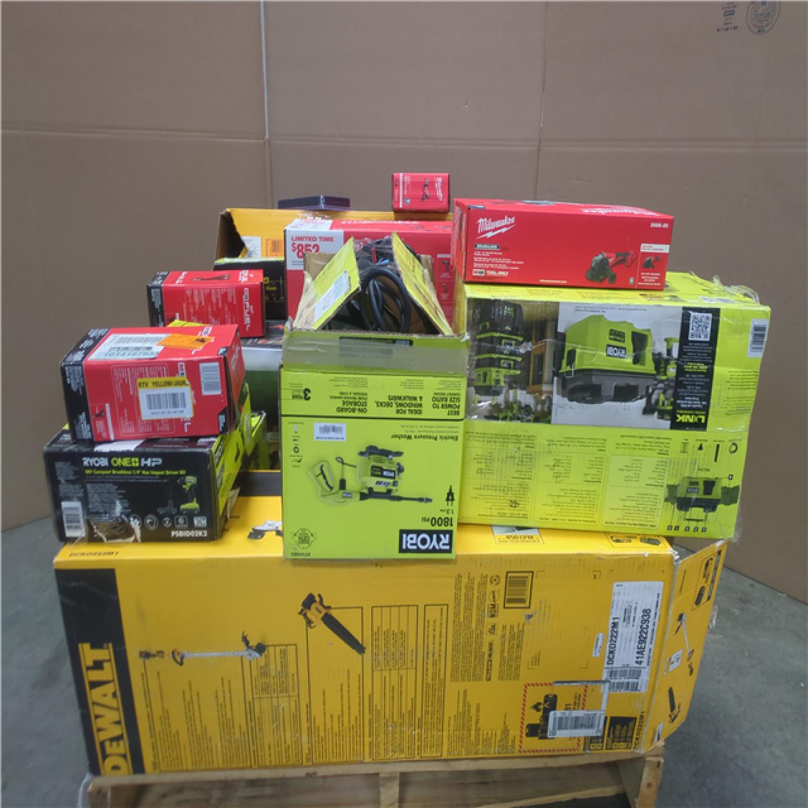 CALIFORNIA AS-IS TOOL PALLET