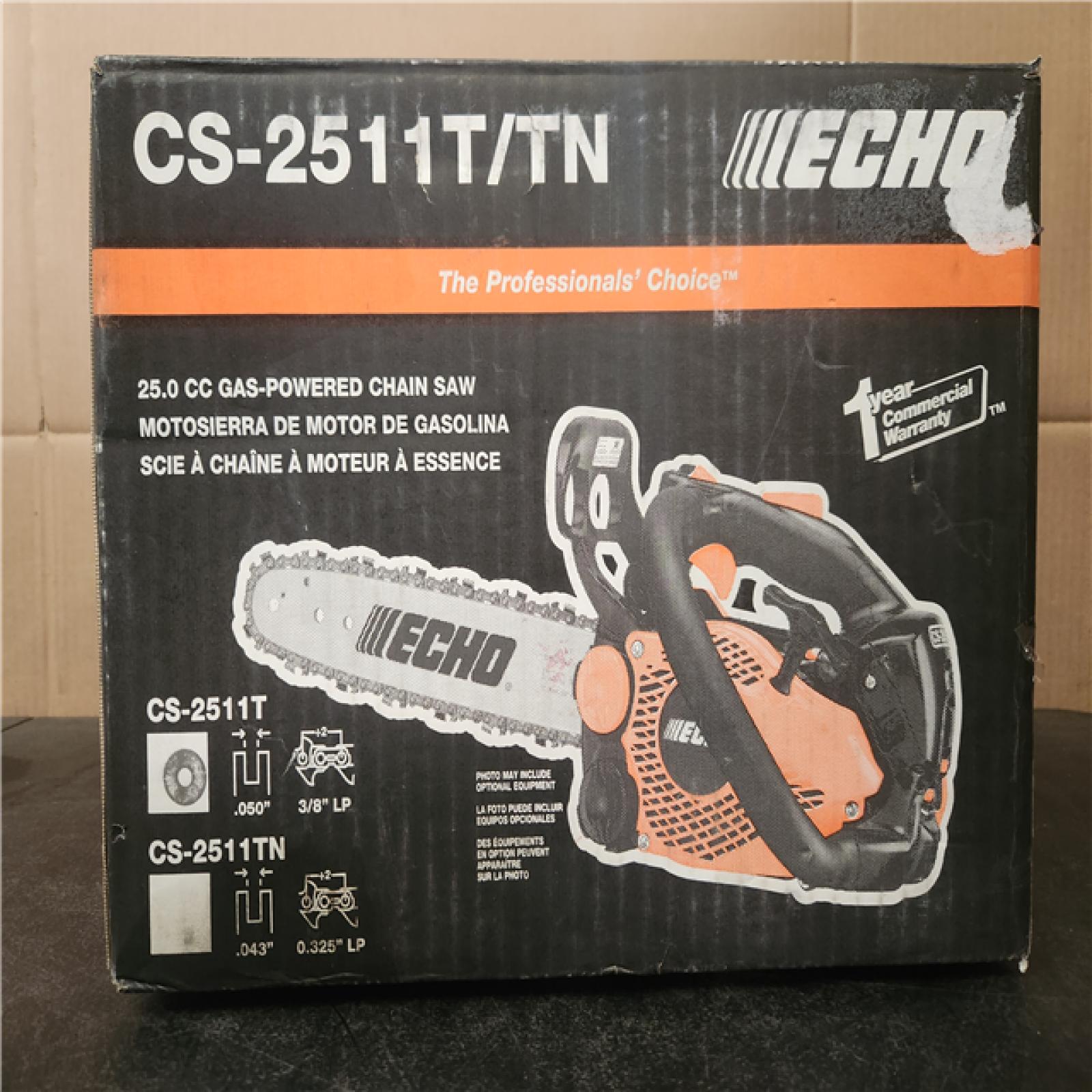 Phoenix ECHO 12 in. 25.0 cc Gas 2-Stroke X Series Top Handle Chainsaw (Missing Chain)