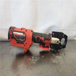 AS-IS- M18 18-Volt Lithium-Ion Cordless FORCE LOGIC 600 MCM Crimper Kit W/(2) 2.0Ah Batteries  Charger  Hard Case