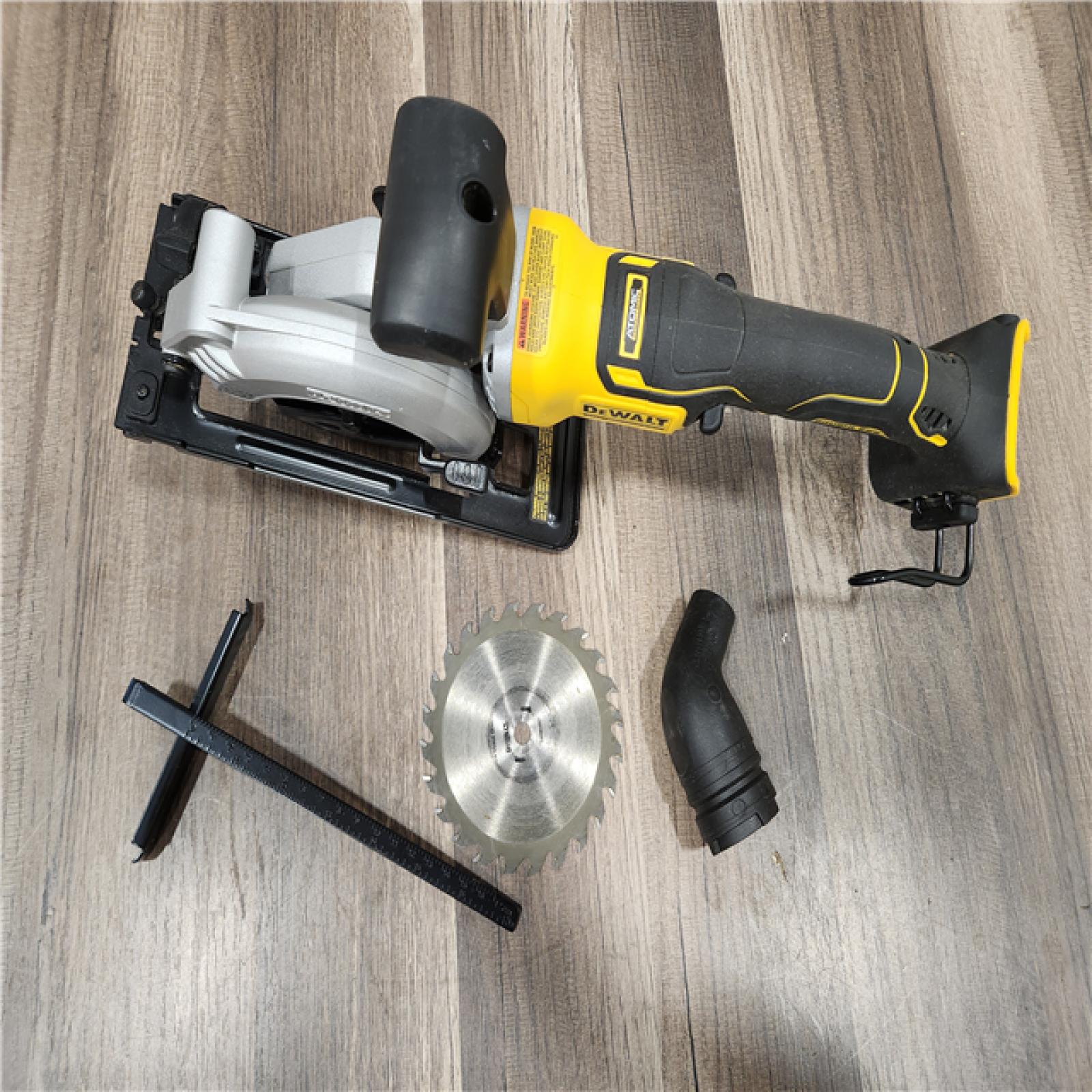 AS-IS DEWALT ATOMIC 20V MAX Cordless Brushless 4-1/2 in. Circular Saw (Tool Only)