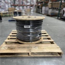 DALLAS LOCATION - AS-IS Southwire 2,500 ft. 1 Black Stranded CU SIMpull THHN Wire (SEE NOTES)