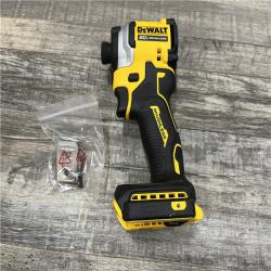 AS-IS DEWALT ATOMIC 20V MAX Cordless Brushless Compact 1/4 in. Impact Driver (Tool Only)