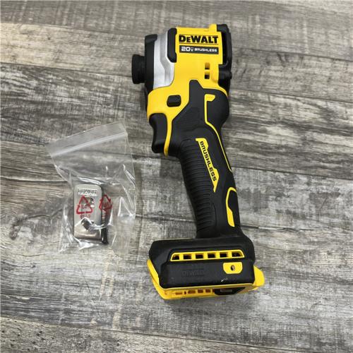 AS-IS DEWALT ATOMIC 20V MAX Cordless Brushless Compact 1/4 in. Impact Driver (Tool Only)