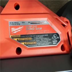 HOUSTON LOCATION - AS-IS Milwaukee M18 FUEL Cordless Brushless Deep Cut Band Saw (Tool-Only)