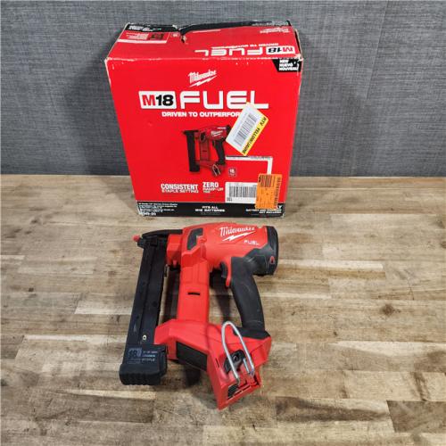 HOUSTON LOCATION - AS-IS MILWAUKEE FUEL 18-Volt Lithium-Ion Brushless Cordless 18-Gauge 1/4 in. Narrow Crown Stapler (Tool-Only)