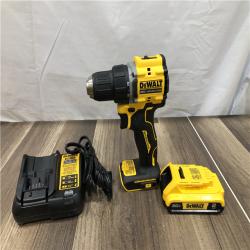 AS-IS DEWALT Atomic 20V Lithium-Ion Cordless Compact 1/2 in. Drill/Driver Kit
