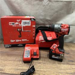 AS-IS Milwaukee M18 1/2 in. Cordless Brushless High Torque Impact Wrench Kit (Battery & Charger)