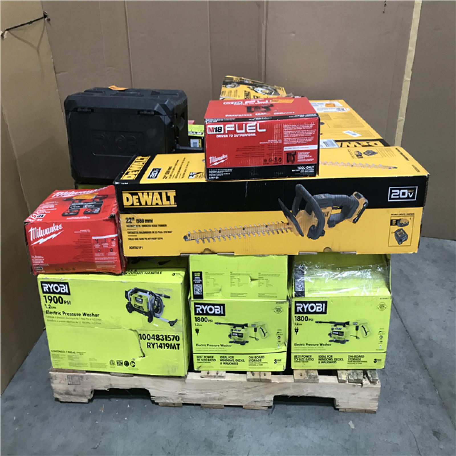 CALIFORNIA AS-IS TOOL PALLET