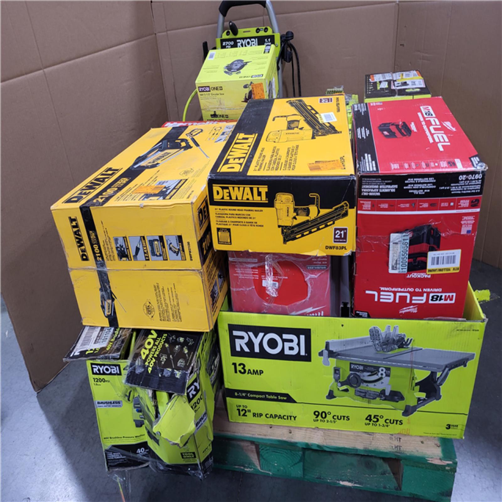 CALIFORNIA AS-IS TOOL PALLET