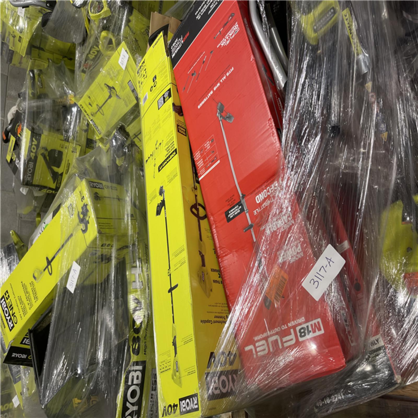 Pittston Location As-IS Power Tools Partial Truckload (15 Pallets) 3117-A