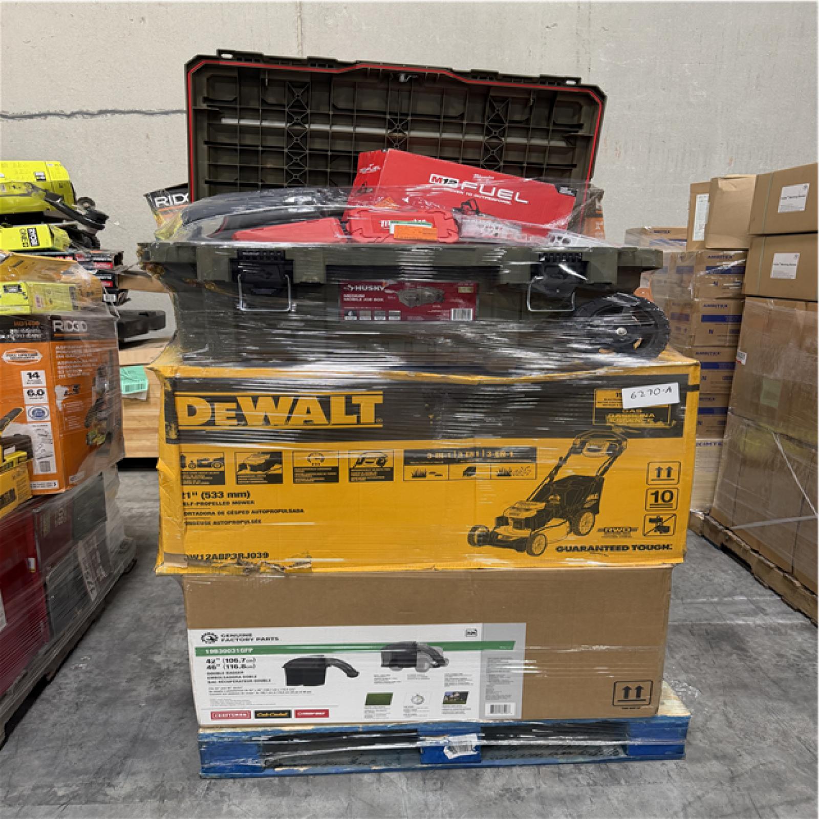 Atlanta Location As-Is Tools and More Partial Truckload (7 Pallets) 6270-A