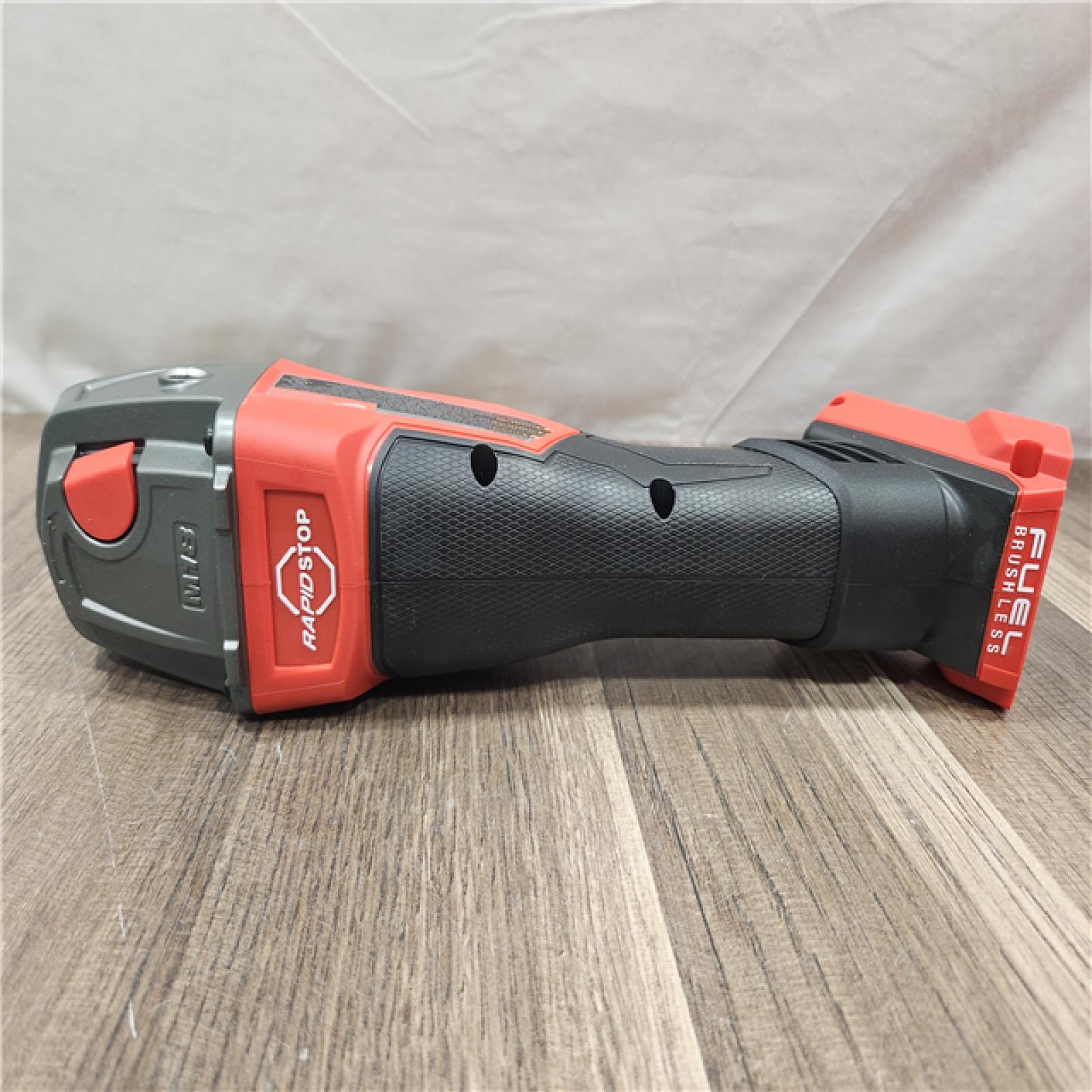 AS-IS- Milwaukee FUEL 18-Volt Lithium-Ion Brushless Cordless 4-1/2 in./5 in. Grinder W/Paddle Switch (Tool-Only)