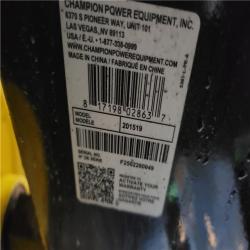 CALIFORNIA AS-IS CHAMPION 37 TON POWER EQUIPMENT