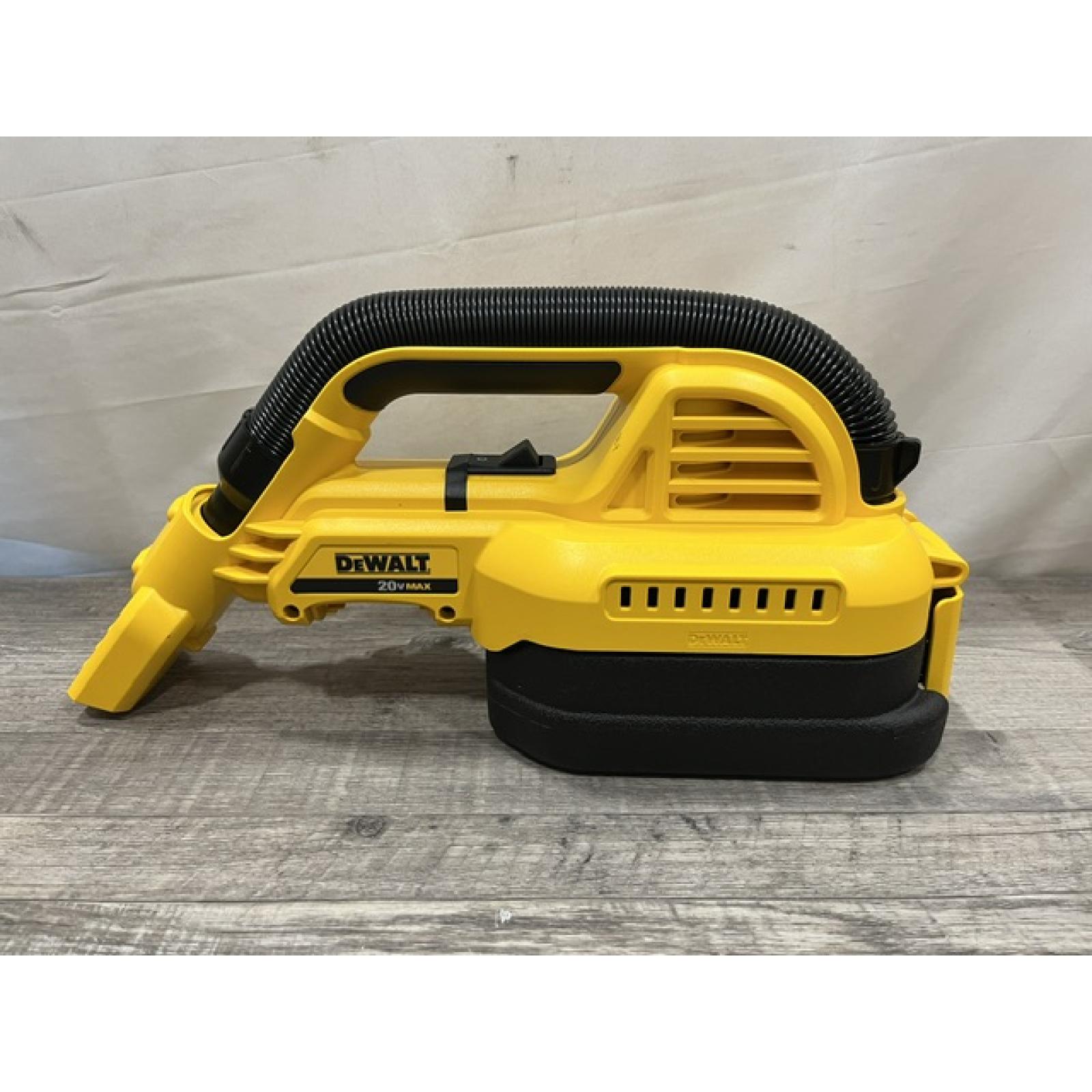 AS-IS DEWALT 20V MAX Cordless 1/2 Gal. Wet/Dry Portable Vacuum (Tool-Only)