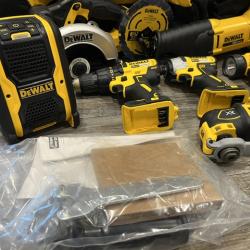 AS-IS DEWALT 20-Volt Max Lithium-Ion (10-Tool) Cordless Combo Kit