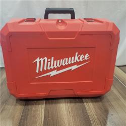 AS-IS Milwaukee  M18 2000 Ft. Red Exterior Rotary Laser Level Kit with Receiver and Receiver Clamp