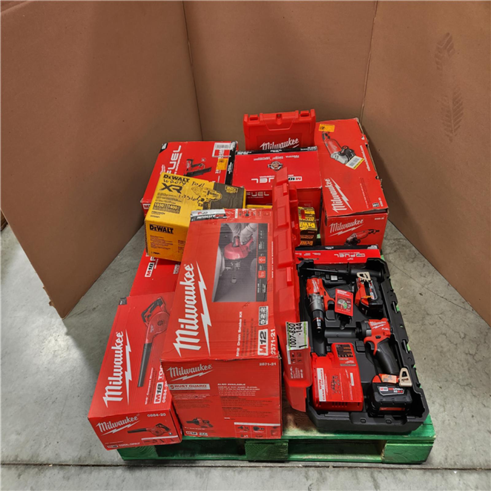 CALIFORNIA AS -IS  TOOL PALLET
