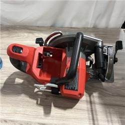 AS-IS Milwaukee FUEL 18V Lithium-Ion Cordless 7-1/4 in. Rear Handle Circular Saw (Tool-Only)