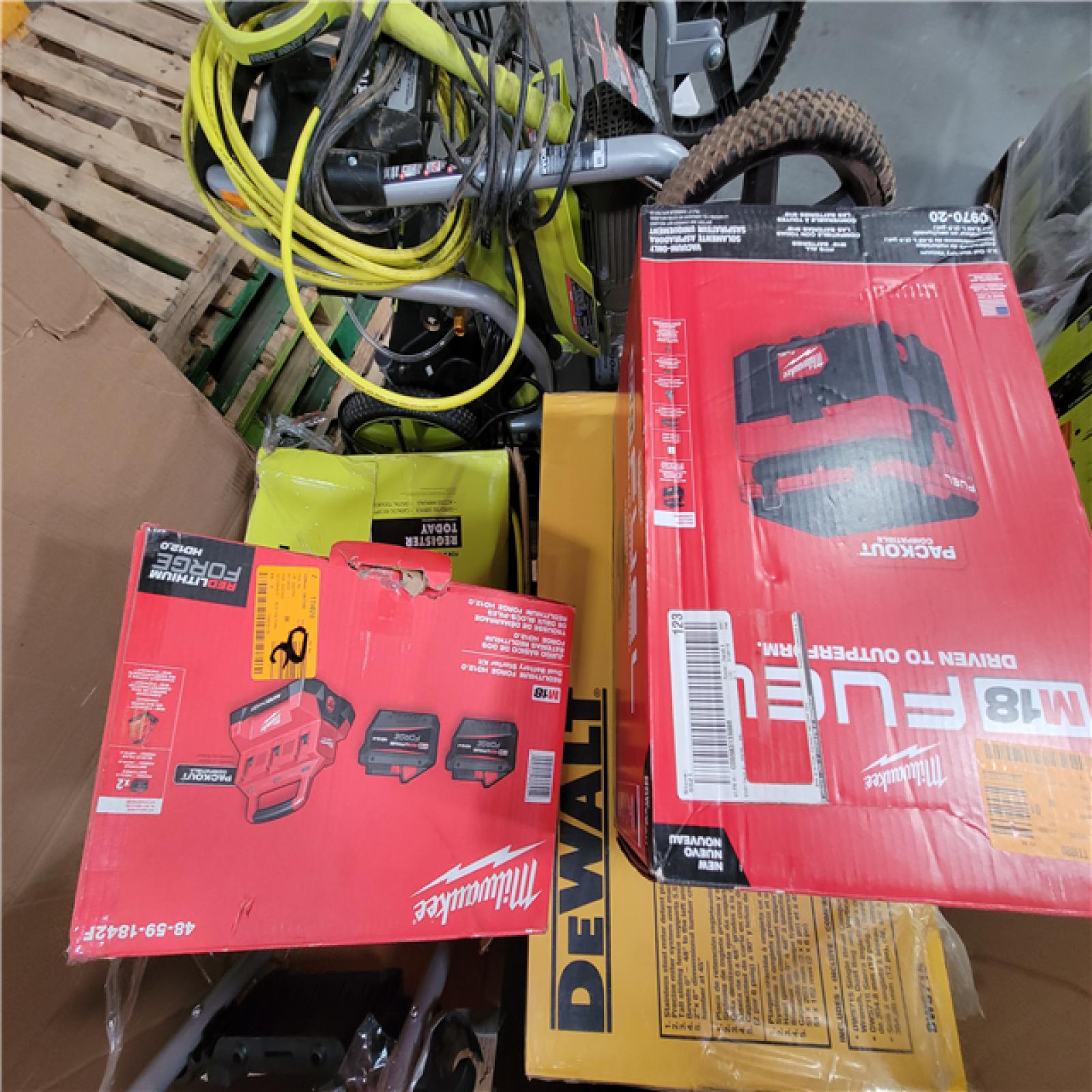 CALIFORNIA AS-IS TOOL PALLET