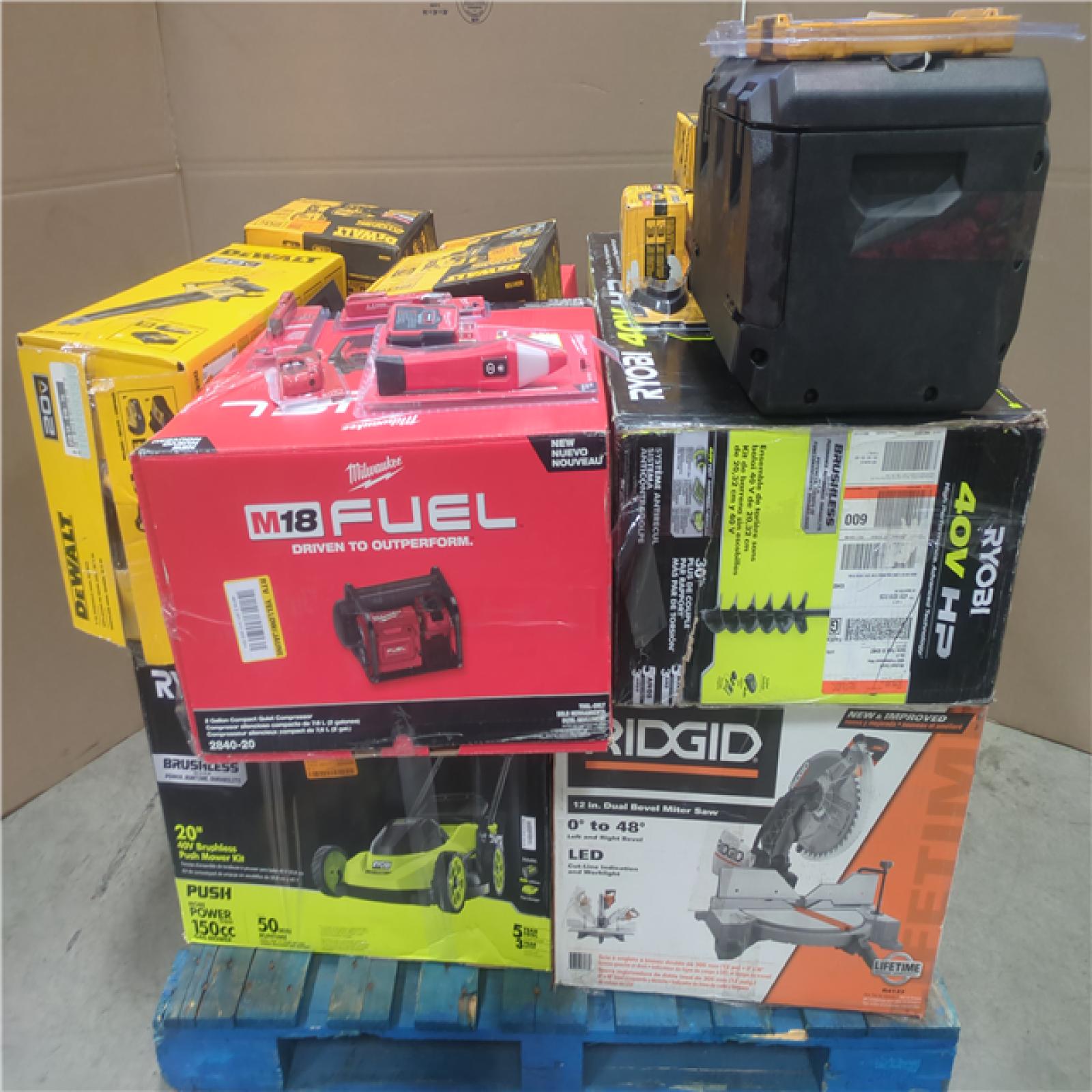 CALIFORNIA AS-IS TOOL PALLET