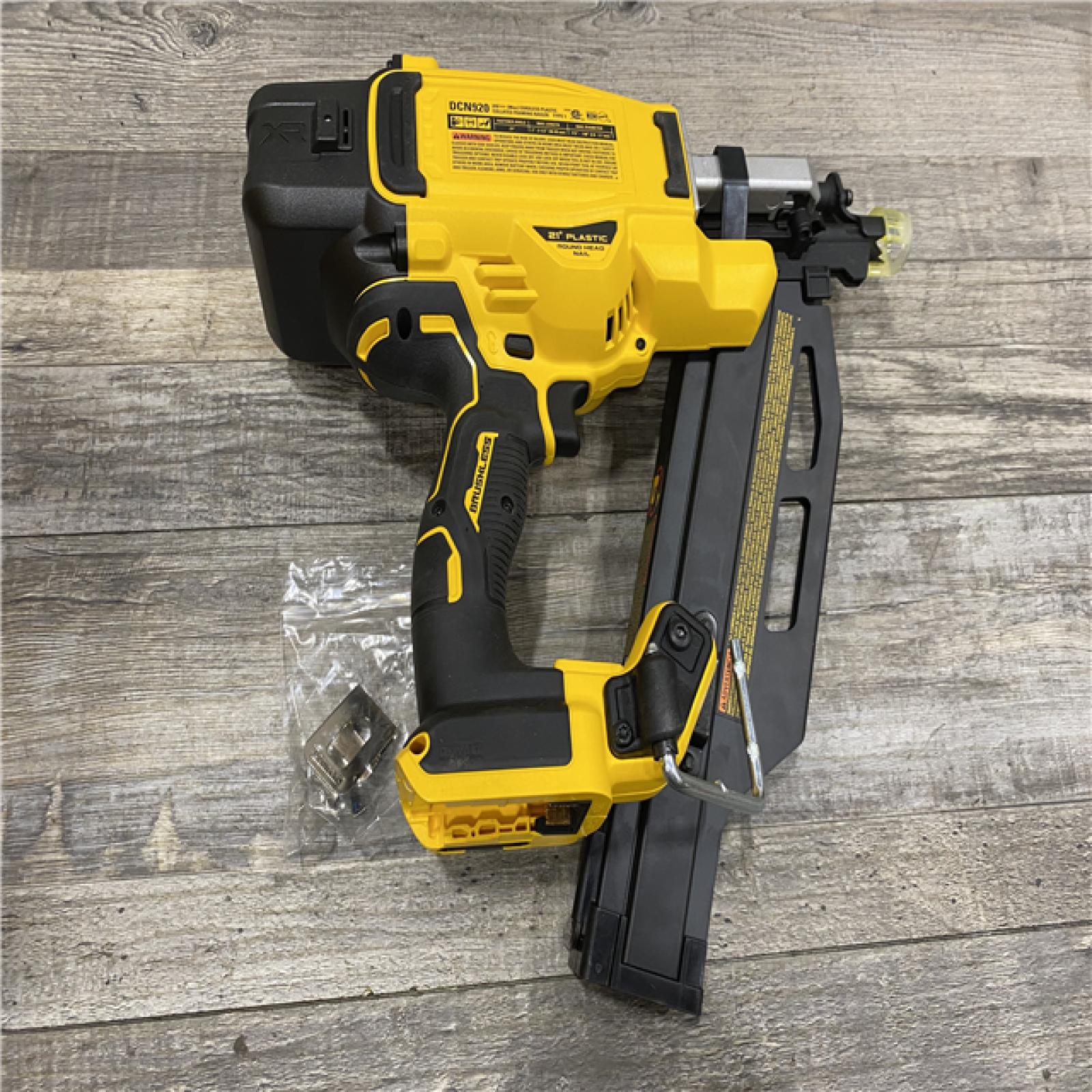 AS-IS DEWALT 20-Volt 21° Cordless Framing Nailer (Tool-Only)
