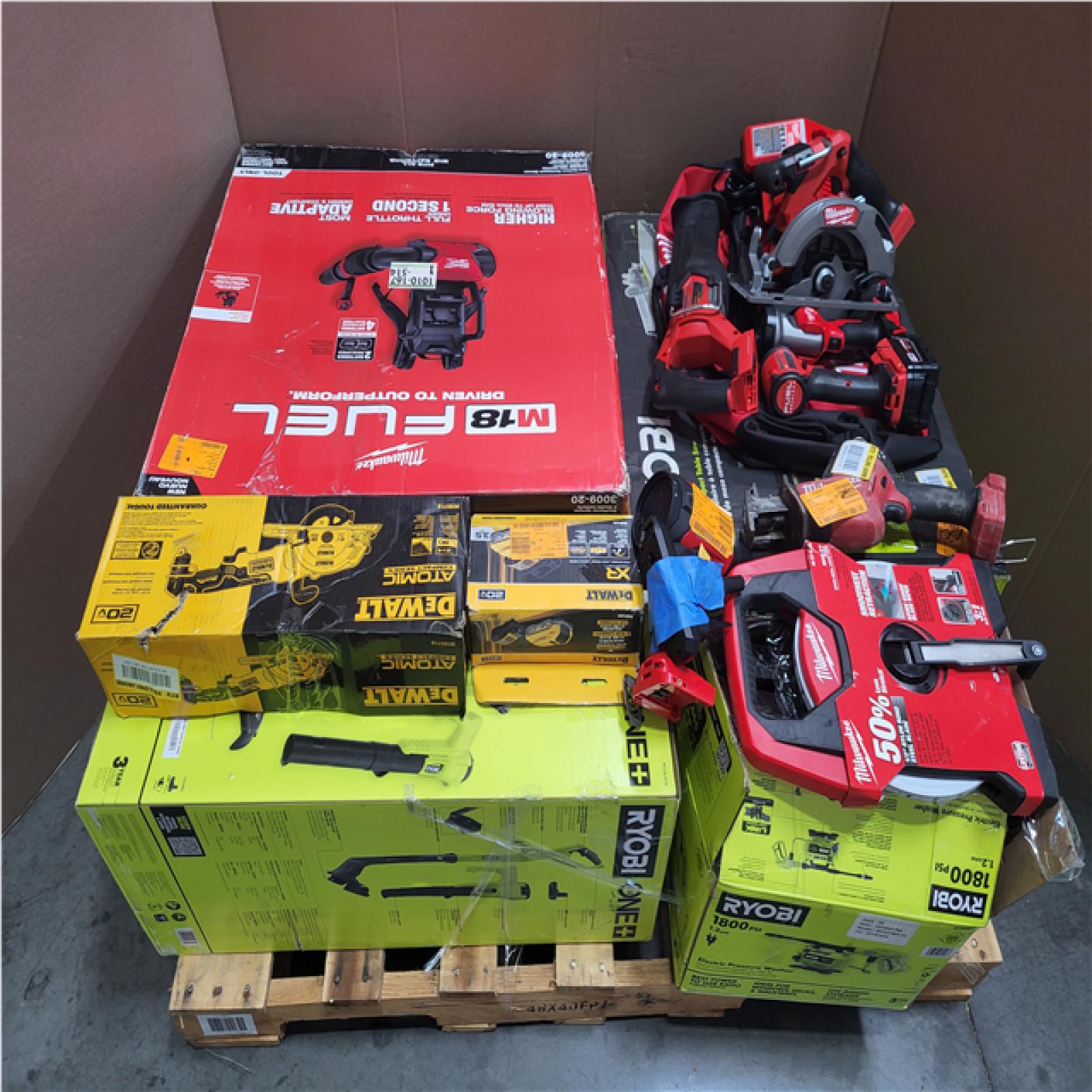 CALIFORNIA AS-IS TOOL PALLET