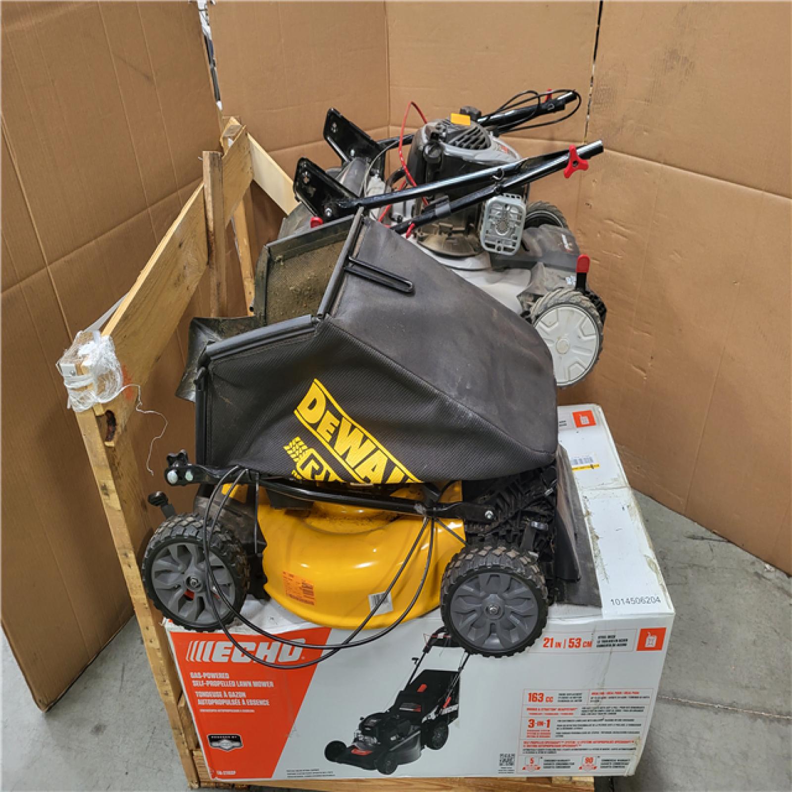 CALIFORNIA AS-IS OUTDOOR POWER EQUIPMENT