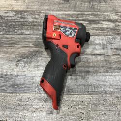 AS-IS Milwaukee FUEL 12V Lithium-Ion Brushless Cordless 1/4 in. Hex Impact Driver (Tool-Only)