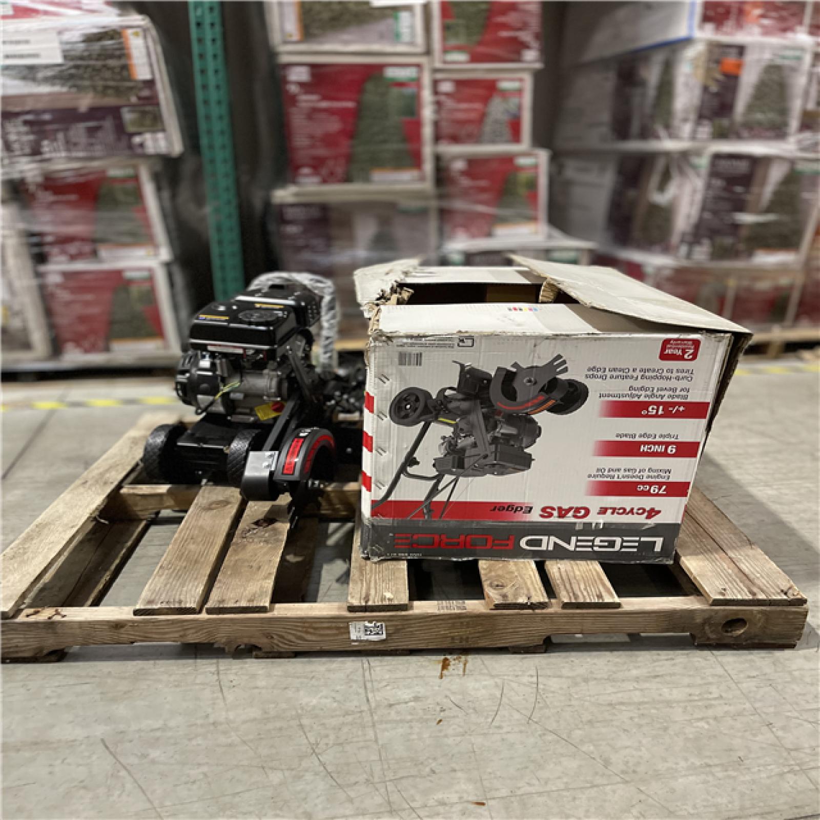 DALLAS LOCATION AS-IS Legend Force 9 in. 79 cc Gas Powered 4-Stroke Walk Behind Landscape Edger