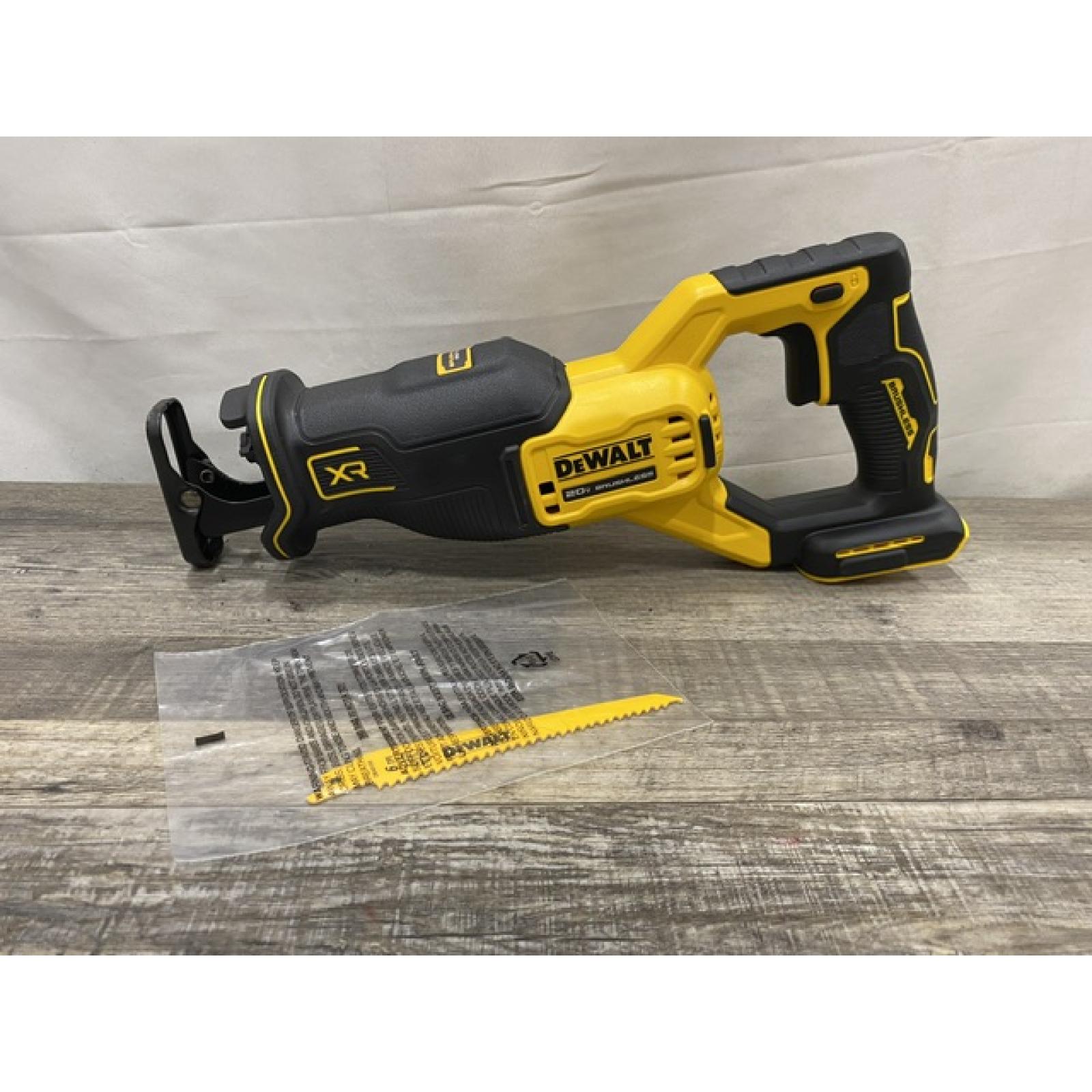 AS-IS DEWALT 20V MAX Cordless Brushless Reciprocating Saw (Tool Only)