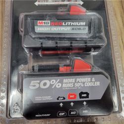 NEW! Milwaukee M18 18-Volt Lithium-Ion High Output 6.0Ah Battery Pack (2-Pack)