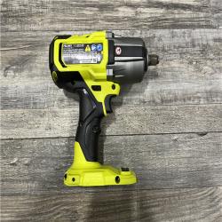 AS-IS RYOBI ONE+ HP 18V Brushless Cordless 4-Mode 1/2 in. High Torque Impact Wrench Kit with (2) 4.0 Ah Batteries and Charger