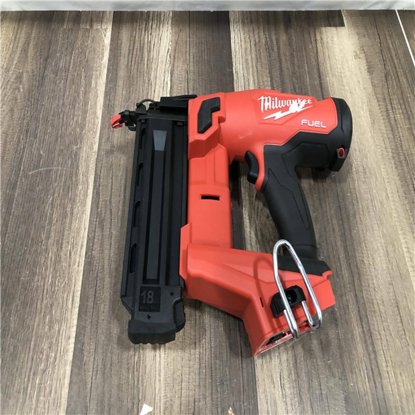 AS-IS Milwaukee FUEL 18-Volt Lithium-Ion Brushless Cordless Gen II 18-Gauge Brad Nailer (Tool-Only)