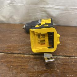 AS-IS DEWALT ATOMIC 20-Volt Lithium-Ion Cordless 1/2 in. Compact Hammer Drill with 3.0Ah Battery, Charger and Bag