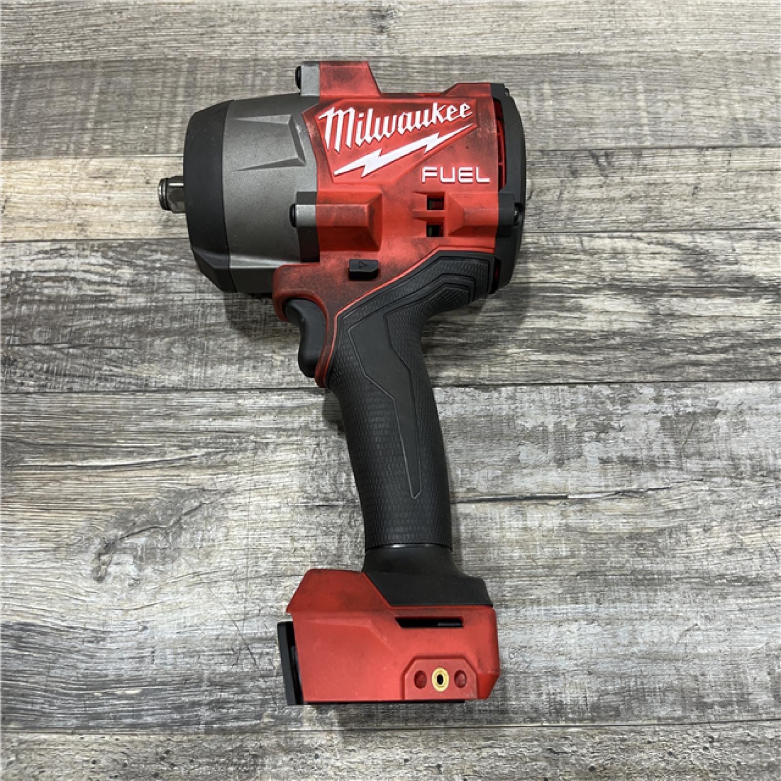 AS-IS Milwaukee FUEL 18V Lithium-Ion Brushless Cordless 1/2 in. Impact Wrench with Friction Ring (Tool-Only)