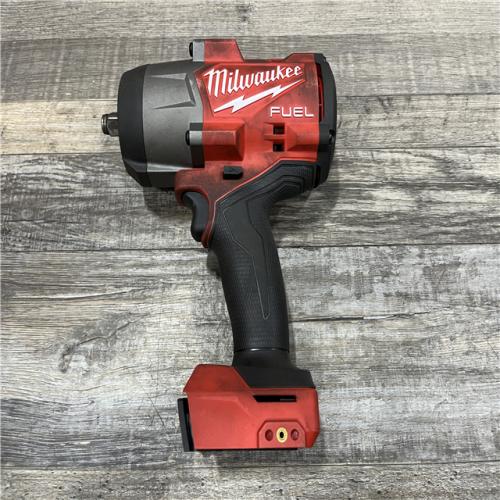 AS-IS Milwaukee FUEL 18V Lithium-Ion Brushless Cordless 1/2 in. Impact Wrench with Friction Ring (Tool-Only)