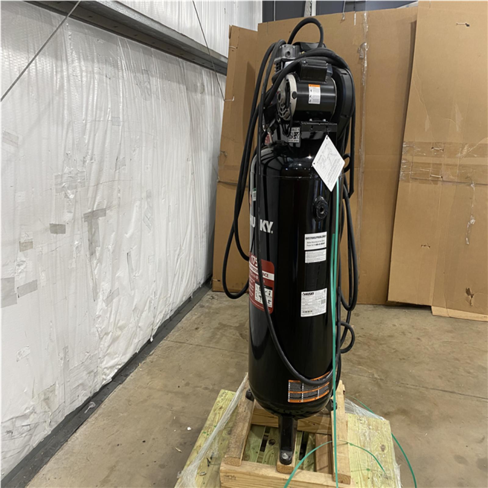 Houston Location - AS-IS Outdoor Power Equipment HUSKY AIR COMPRESSOR