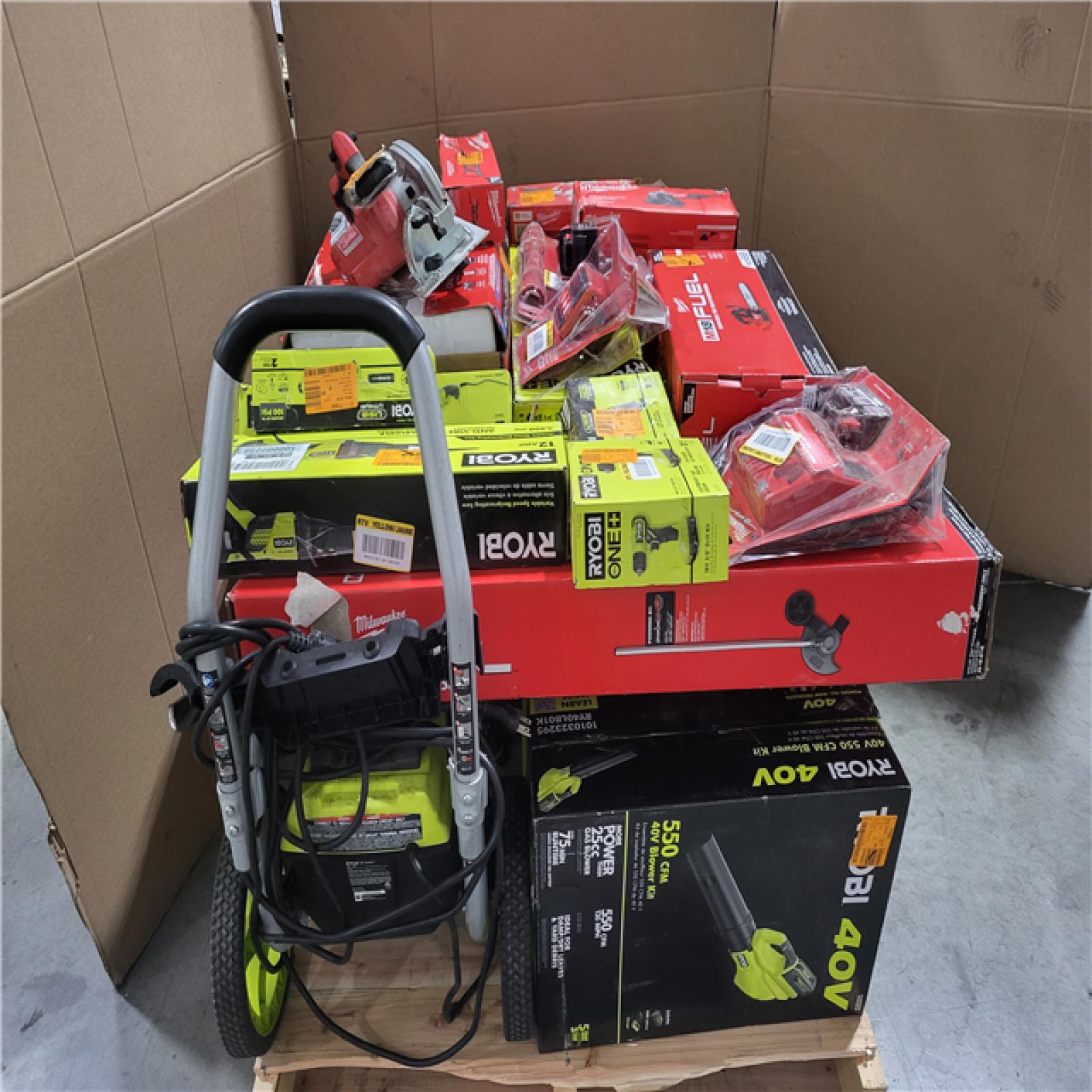 CALIFORNIA AS-IS TOOL PALLET